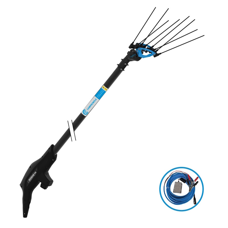 Ελαιοραβδιστικό Μπαταρίας  με τηλεσκοπική προέκταση ανθρακονήματος 1.85m-2.7m Campagnola ICARUS ECO