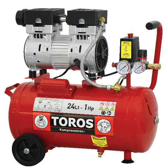 Αεροσυμπιεστής OIL FREE Χαμηλού Θορύβου TOROS 40151