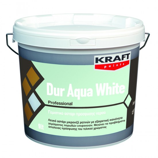 Dur Aqua White 9LT Kraft λευκό αστάρι ρητινών