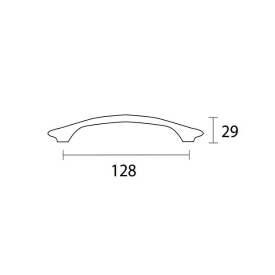 Λαβές επίπλων Σειρά 279  CONVEX+ΔΩΡΟ ΚΟΠΤΗΣ ΒΙΔΩΝ