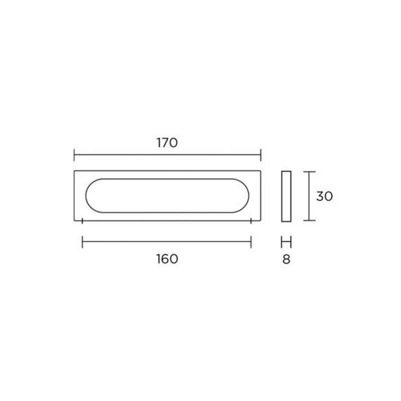 Λαβές επίπλων Σειρά 1007  CONVEX