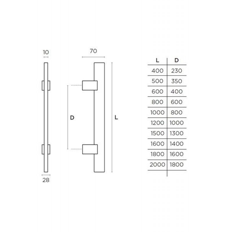 Λαβή εξώθυρας CONVEX 653