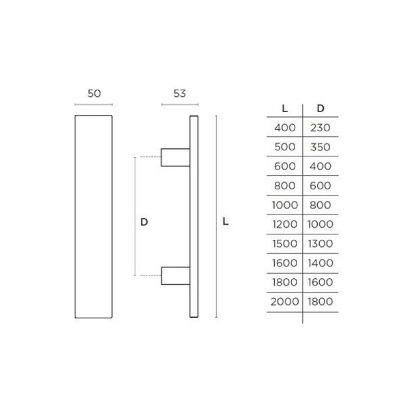 Λαβή εξώθυρας CONVEX 669