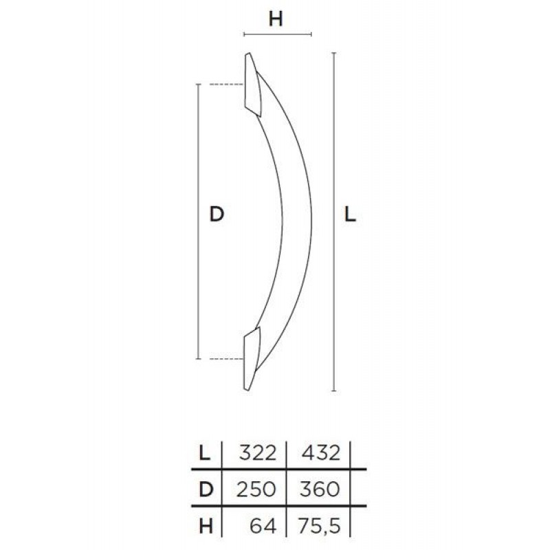 Λαβή εξώθυρας  Σειρά 451 CONVEX+ΔΩΡΟ 2 ΚΑΤΣΑΒΙΔΙΑ