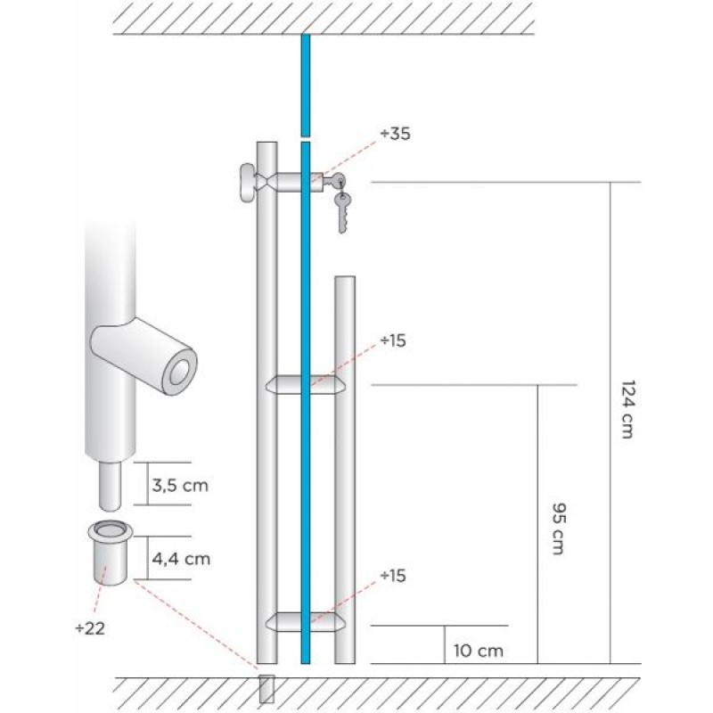 Λαβή εξώθυρας  Σειρά 937 CONVEX+ΔΩΡΟ 2 ΚΑΤΣΑΒΙΔΙΑ