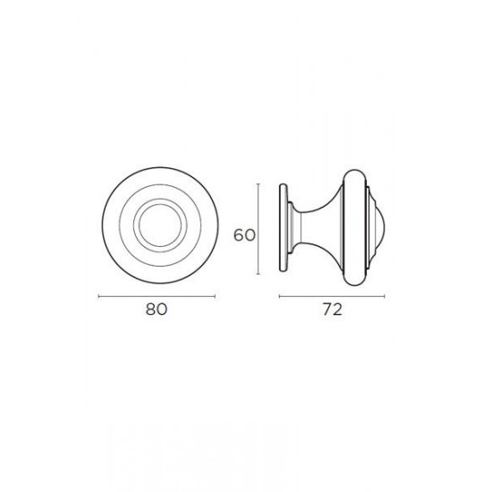 Μπούλ εξώθυρας Σειρά 469 CONVEX+ΔΩΡΟ 2 ΚΑΤΣΑΒΙΔΙΑ