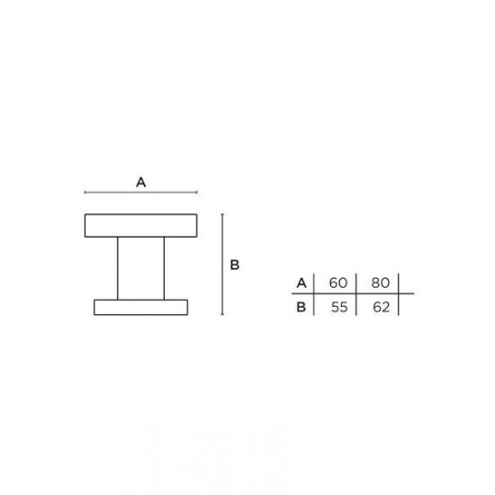 Μπούλ εξώθυρας Σειρά 785 CONVEX