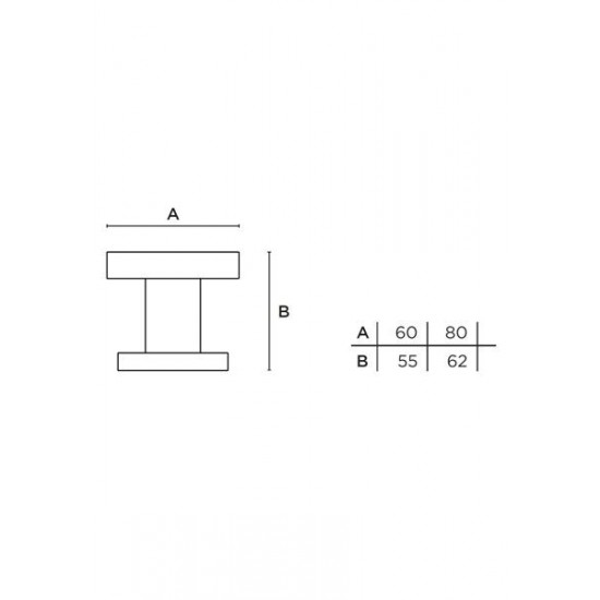 Μπούλ εξώθυρας Σειρά 697 CONVEX