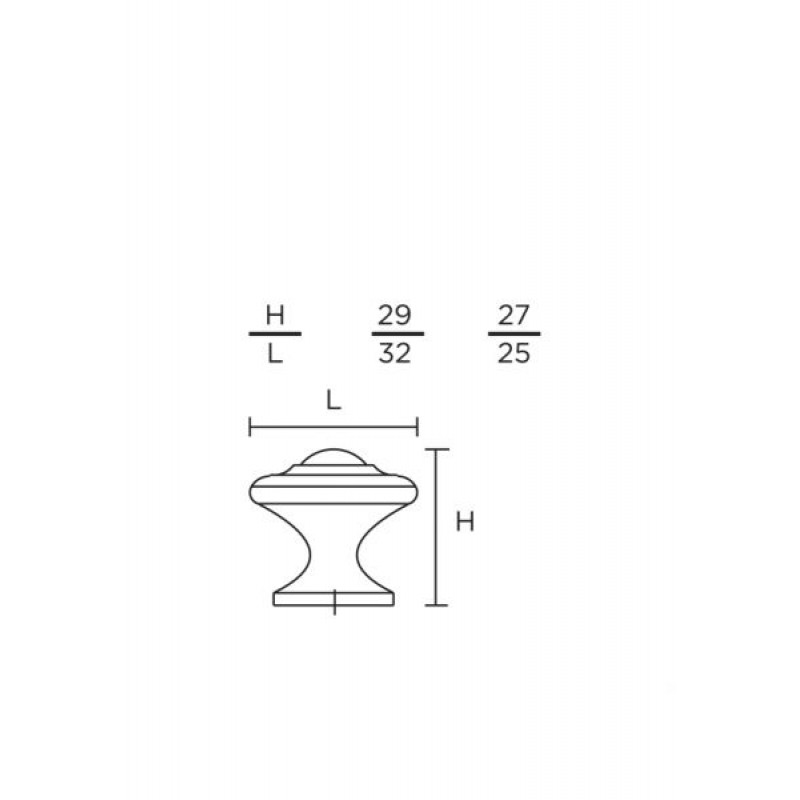 Πόμολα Επίπλων Σειρά 395  CONVEX+ΔΩΡΟ ΚΟΠΤΗΣ ΒΙΔΩΝ