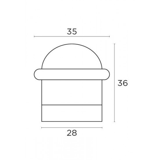 Stop Πόρτας CONVEX Σειρά 1019