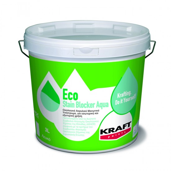 Eco Stain Blocker Aqua Kraft 1LT οικολογικό μονωτικό υπόστρωμα