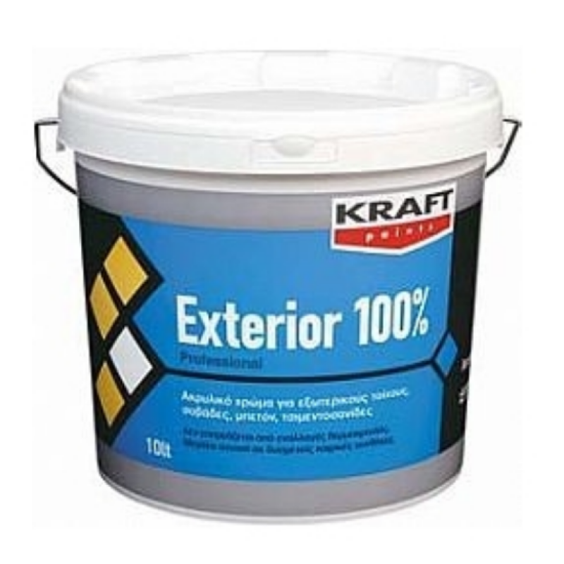 Exterior 100% Kraft 3LT ακρυλικό χρώμα