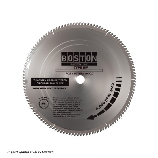 BOSTON: BW-20048 ΔΙΣΚΟΣ ΚΟΠΗΣ ΞΥΛΟΥ Φ200/30 Ζ48