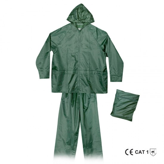 ΑΔΙΑΒΡΟΧΟ 132/NYLON ΠΡΑΣΙΝΟ ΜΕ P.V.C. ΜΕΓ.XL