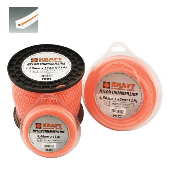 KRAFT D-CUT: ΝΗΜΑ ΚΟΠΗΣ 4.00mm ΣΥΣΚ.1,35kg