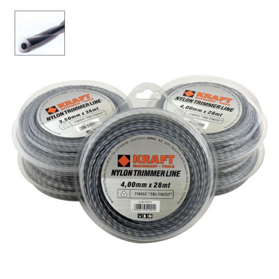 KRAFT TRI-TWIST ΝΗΜΑ ΚΟΠΗΣ 4.00mm ΣΥΣΚ.450 gr.