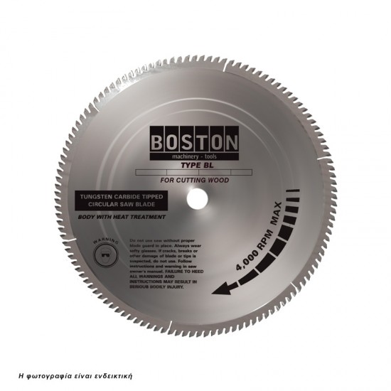 BOSTON: BL-30096 ΔΙΣΚΟΣ ΚΟΠΗΣ ΜΕΛΑΜ. Φ300/30 Ζ96