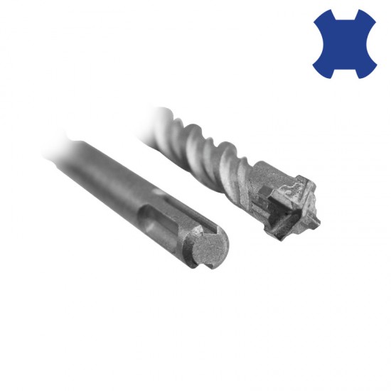 BULLE: ΤΡΥΠΑΝΙ Φ10x400x450, 4 ΚΟΠΤΗΡΕΣ, SDS PLUS