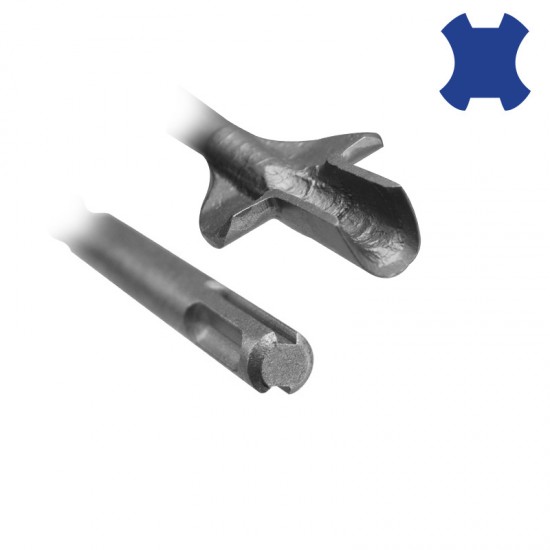 BULLE: ΧΟΥΦΤΑ ΜΕ ΠΤΕΡΥΓΙΑ 22x250mm SDS PLUS