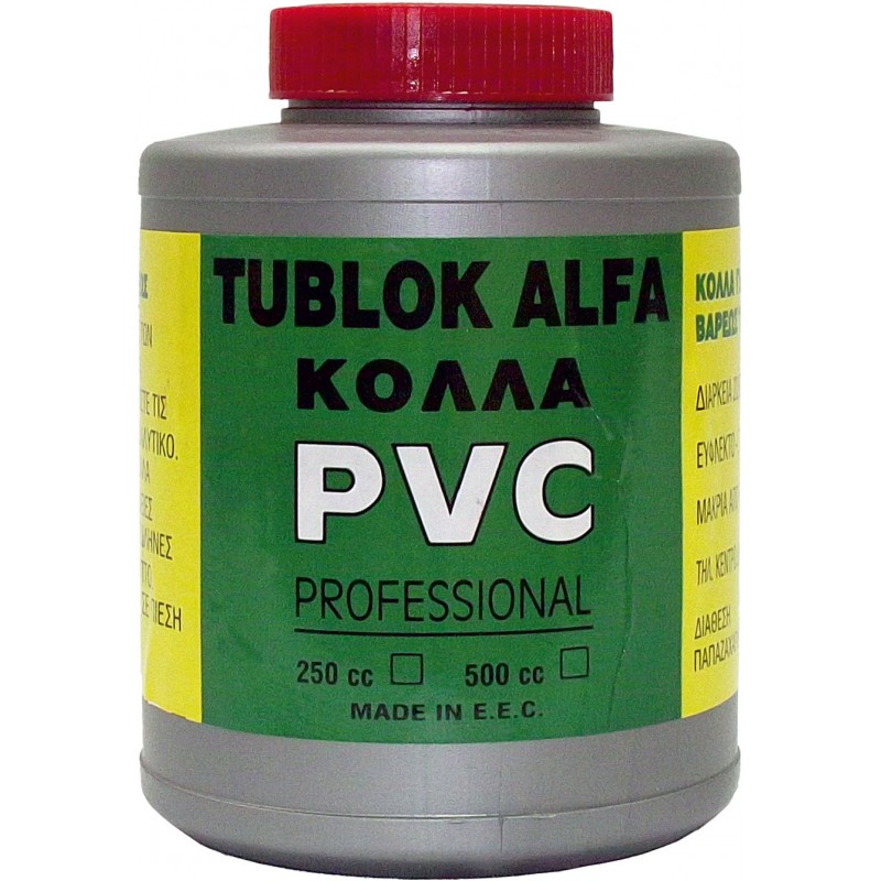 ALFA TUBLOCK ΚΟΛΛΑ PVC PROFESSIONAL