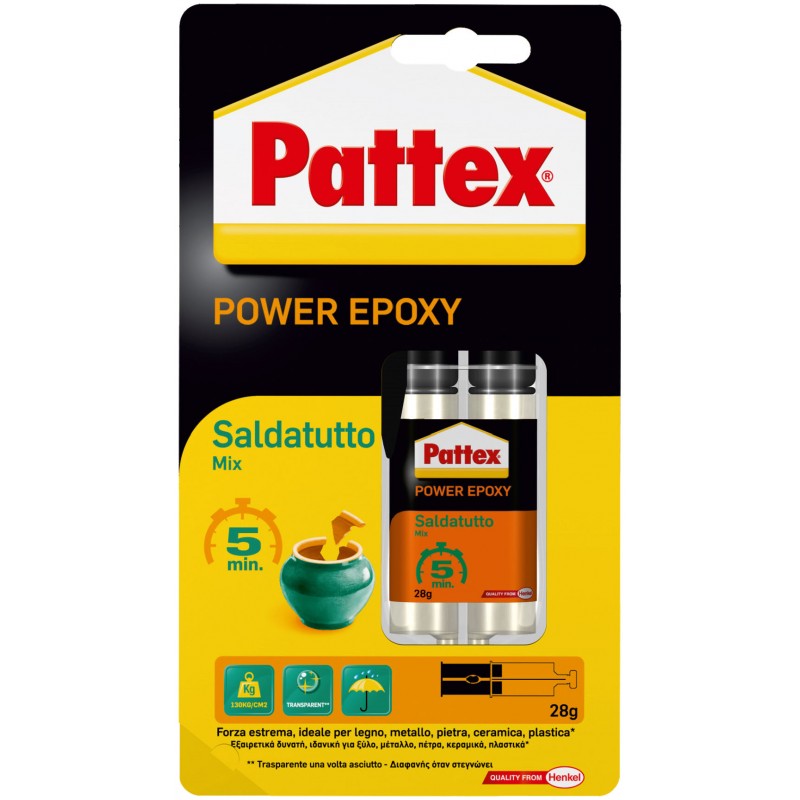 SALDATUTO MIX POWER EPOXY ΣΕ ΣΥΡΙΓΓΑ