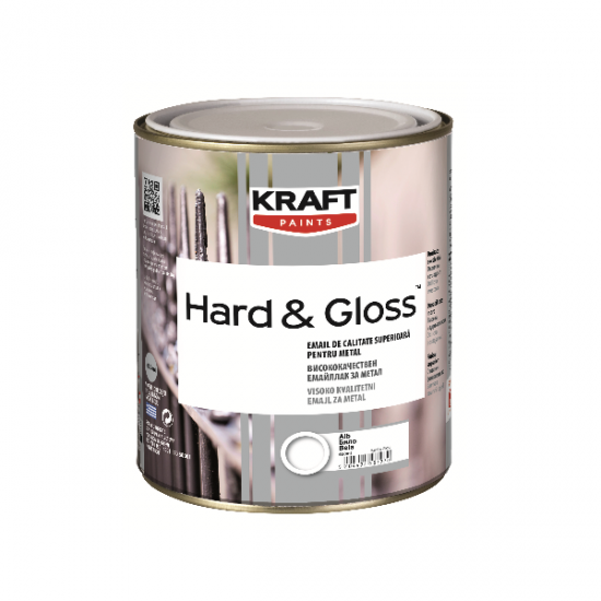Hard &Gloss Kraft Βερνικόχρωμα γυαλιστερό 0.180L