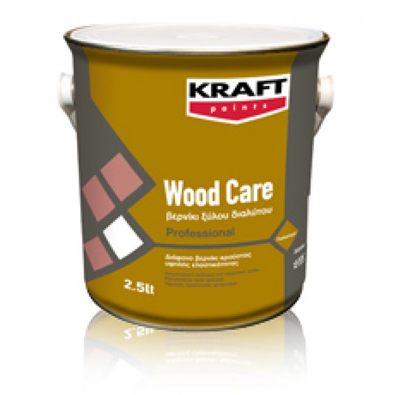 Wood Care Kraft 2,5LT Βερνίκι Κρούστας Διαλύτου γυαλιστερό