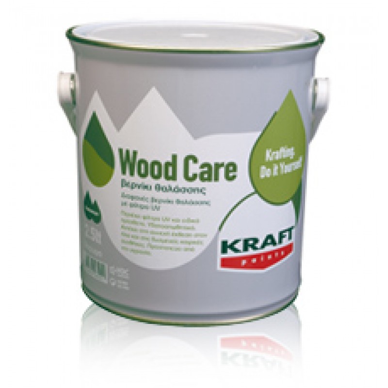 Wood Care Kraft 2,5LT Βερνίκι Θαλάσσης με φίτρα UV