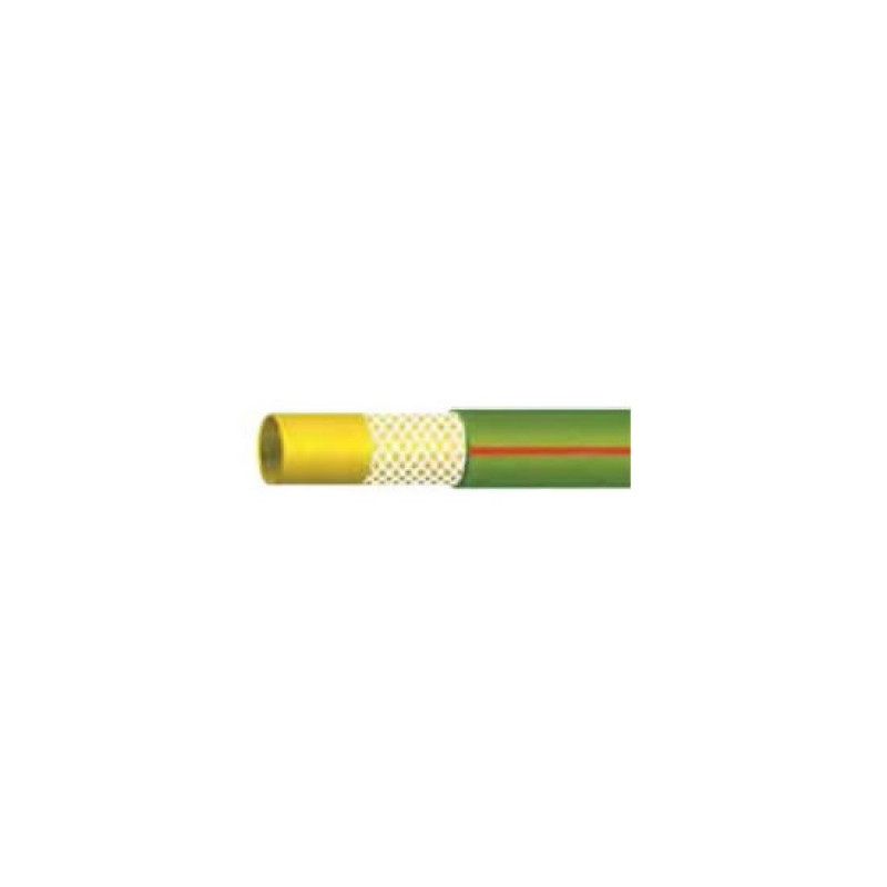 Λάστιχο AQUA-LINE HOSE Πράσινο-Κόκκινη ρίγα κήπου 1/2" (13mm)