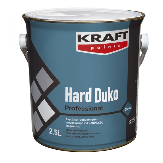 Hard Duko 0.375LT Kraft ακρυλικό ντουκόχρωμα
