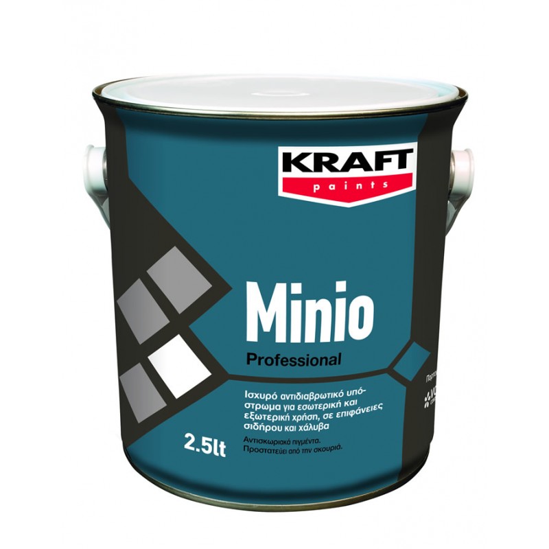 Minio 0.375lt Kraft ισχυρό αντιδιαβρωτικό αστάρι