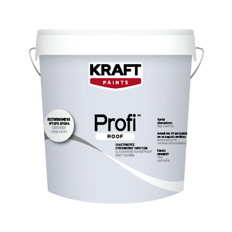 Profi Roof Kraft 3L Ελαστομερές μονωτικό ταρατσών