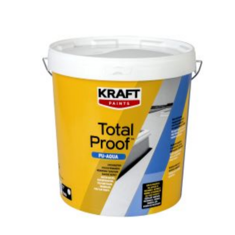 Total Proof PU-AQUA 25kg Kraft στεγανωτική πολυουρεθανική μεμβράνη ταρατσών βάσεως νερού