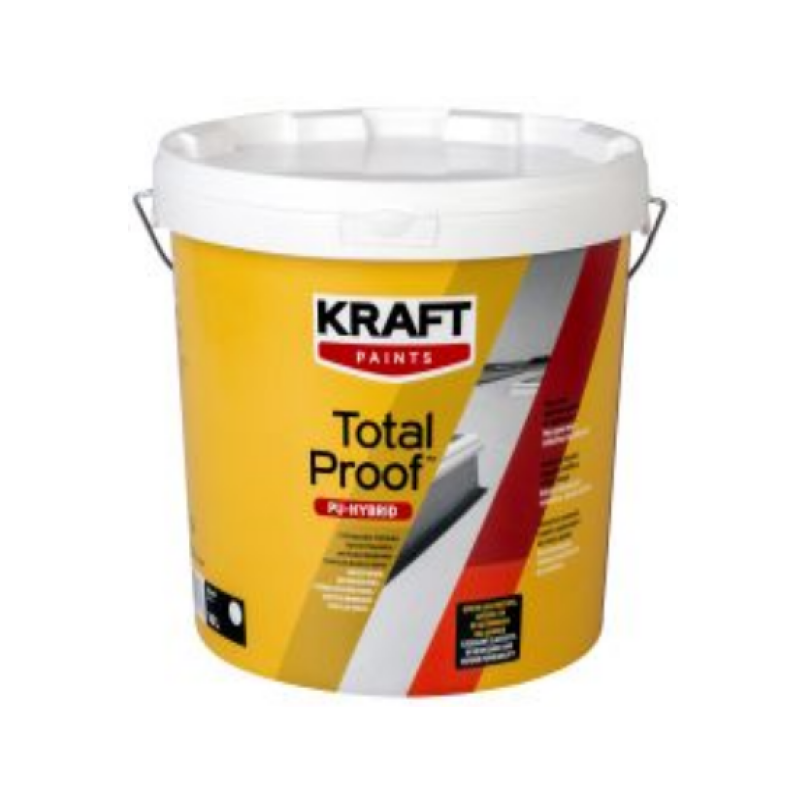 Total Proof PU-HYBDRID 3L Kraft πολυουρεθανική/ακρυλική μεμβράνη ταρατσών βάσεως νερού