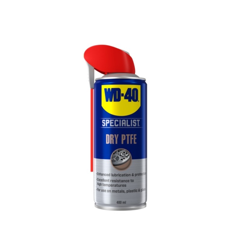 WD-40 Specialist Dry PTFE Lubricant 400ml, Σπρέι ξηρού PTFE