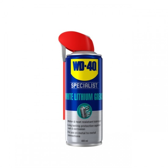 WD-40 Specialist White Lithium Grease Spray 400ml Σπρέι λευκού γράσου