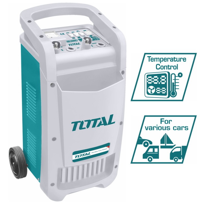 TOTAL ΕΠΑΓΓ. ΦΟΡΤΙΣΤΗΣ-ΕΚΚΙΝΗΤΗΣ ΜΠΑΤΑΡΙΩΝ 12/24V / 40A / 40-700Ah (TBC4003)