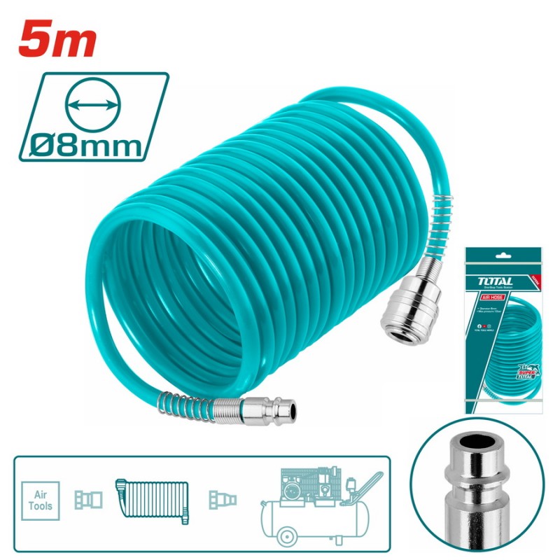 TOTAL ΣΠΙΡΑΛ ΑΕΡΟΣ 5m (THT11051)
