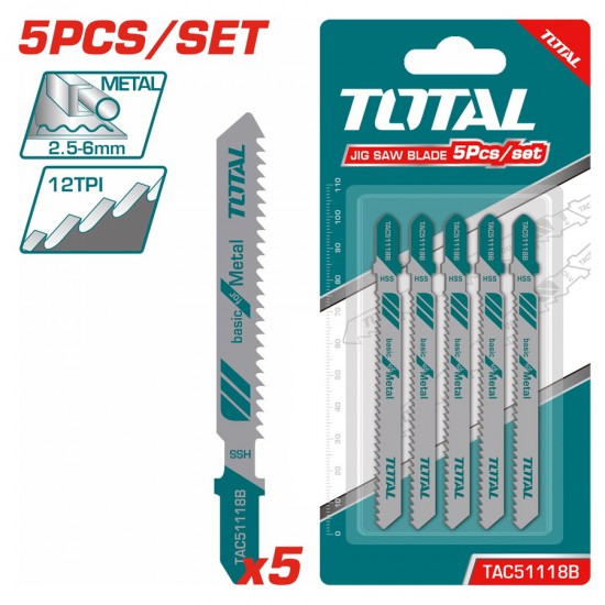 TOTAL ΜΑΧΑΙΡΙΑ ΣΕΓΑΣ ΜΕΤΑΛΛΟΥ 70mm (TAC51118B)