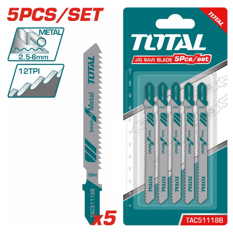 TOTAL ΜΑΧΑΙΡΙΑ ΣΕΓΑΣ ΜΕΤΑΛΛΟΥ 70mm (TAC51118B)