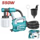 TOTAL ΗΛΕΚΤΡΙΚΟ ΣΥΣΤΗΜΑ ΒΑΦΗΣ HVLP 550W (TT5006)