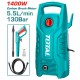 TOTAL ΠΛΥΣΤΙΚΟ ΝΕΡΟΥ 1.400W / 130 Bar / Brush Motor (TGT11316)