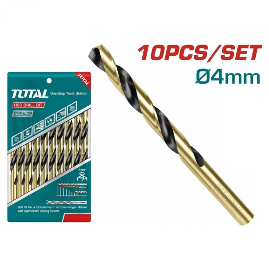 TOTAL ΤΡΥΠΑΝΙ HSS DIN 338 4mm (TAC100403)