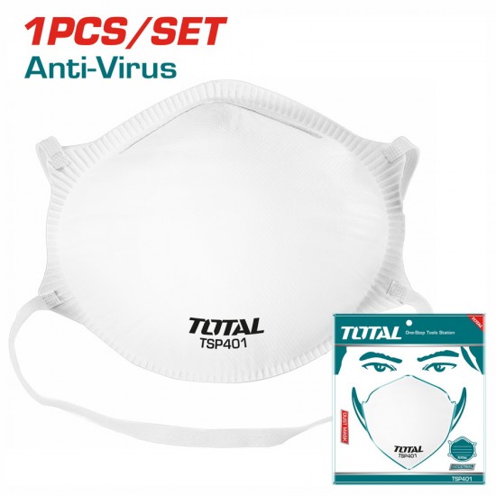 TOTAL ΜΑΣΚΑ ΠΡΟΣΤΑΣΙΑΣ 1 ΧΡΗΣΗΣ FFP2 (TSP401)