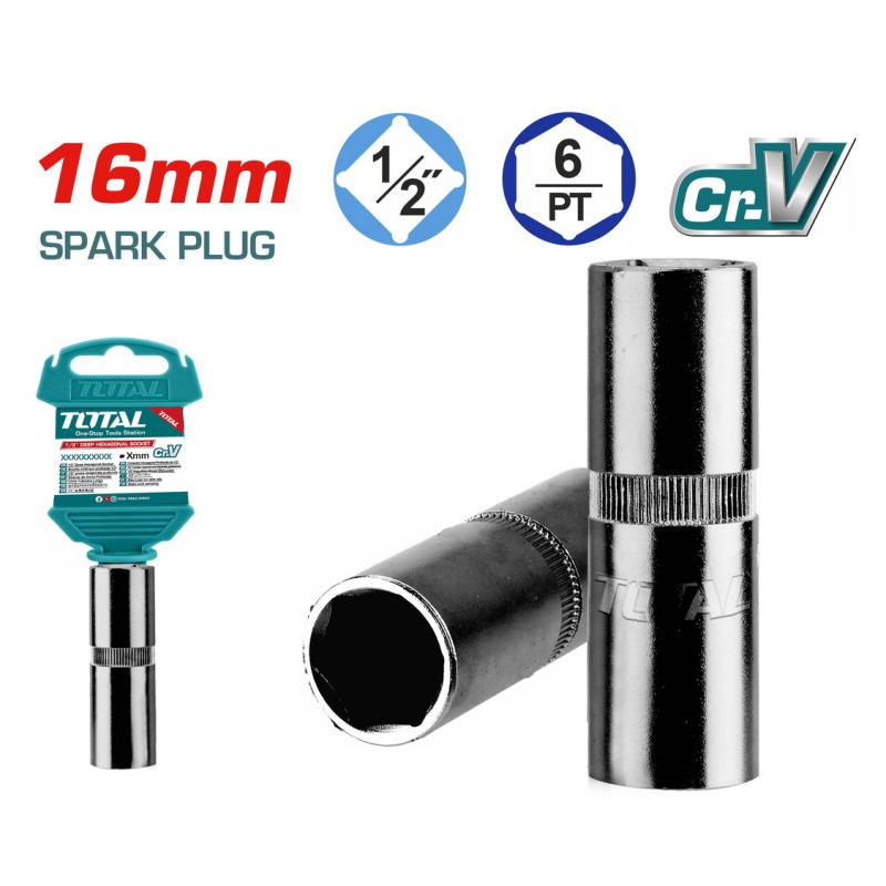 TOTAL ΚΑΡΥΔΑΚΙ ΓΙΑ ΜΠΟΥΖΙ 1/2" 16mm (THSPS12166)