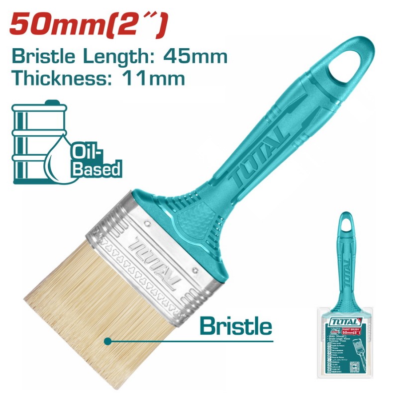 TOTAL ΠΙΝΕΛΟ ΒΑΦΗΣ ΠΛΑΣΤΙΚΗ ΛΑΒΗ 2" (THT845026)