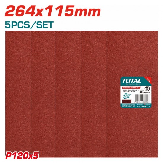 TOTAL ΣΕΤ ΓΥΑΛΟΧΑΡΤΑ 5τεμ ΓΙΑ TF1302206 (TAC74926115)