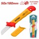 TOTAL ΜΑΧΑΙΡΙ ΑΠΟΓΥΜΝΩΣΗΣ ΚΑΛΩΔΙΩΝ ΙΣΙΟ 180mm 1000V VDE (THICK1801)