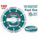TOTAL ΔΙΑΜΑΝΤΟΔΙΣΚΟΙ ΞΗΡΑΣ ΚΟΠΗΣ 180mm 5TEM ΣΕ ΜΕΤΑΛΛΙΚΟ ΚΟΥΤΑΚΙ (TAC2111803M)