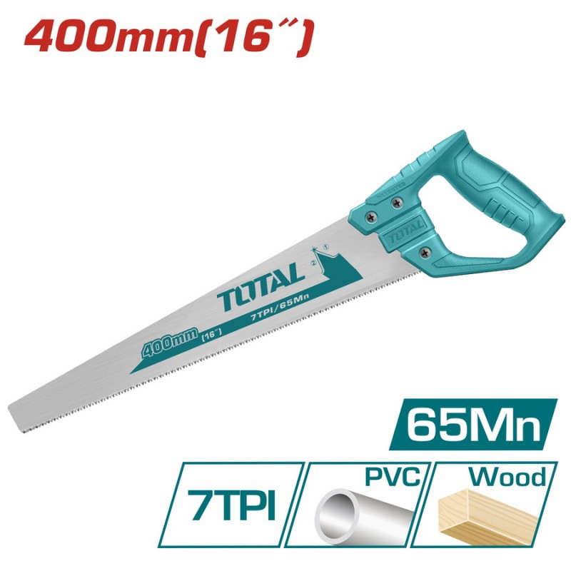 TOTAL ΣΕΓΑΤΣΑ ΞΥΛΟΥ - ΠΛΑΣΤΙΚΩΝ 16" / 400mm SUPER SELECT (THT551663D)